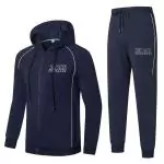 hugo boss tracksuit jacket embroidery boss blue